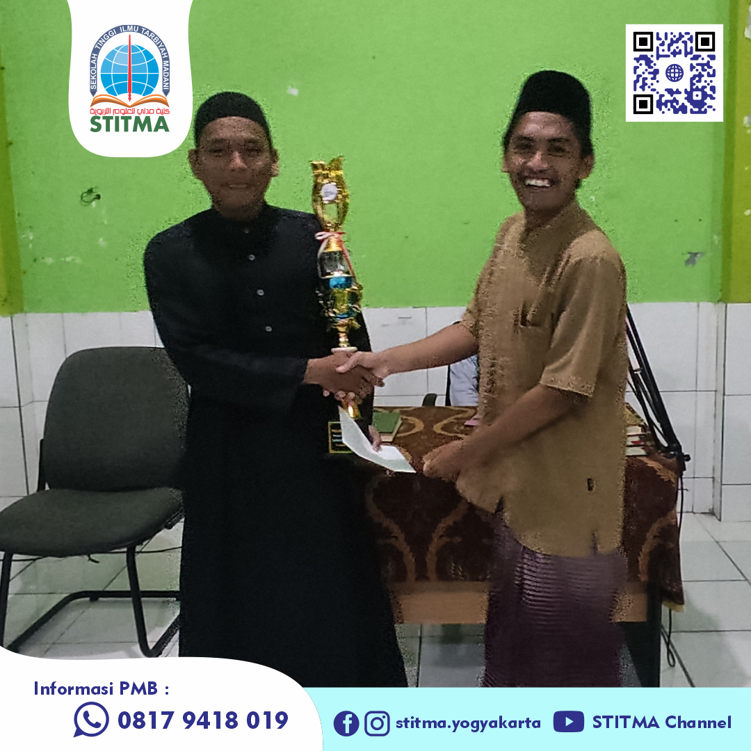 Pembagian Hadiah Halaqoh Tahfidz Terbaik STIT Madani Yogyakarta Bulan Januari 2022