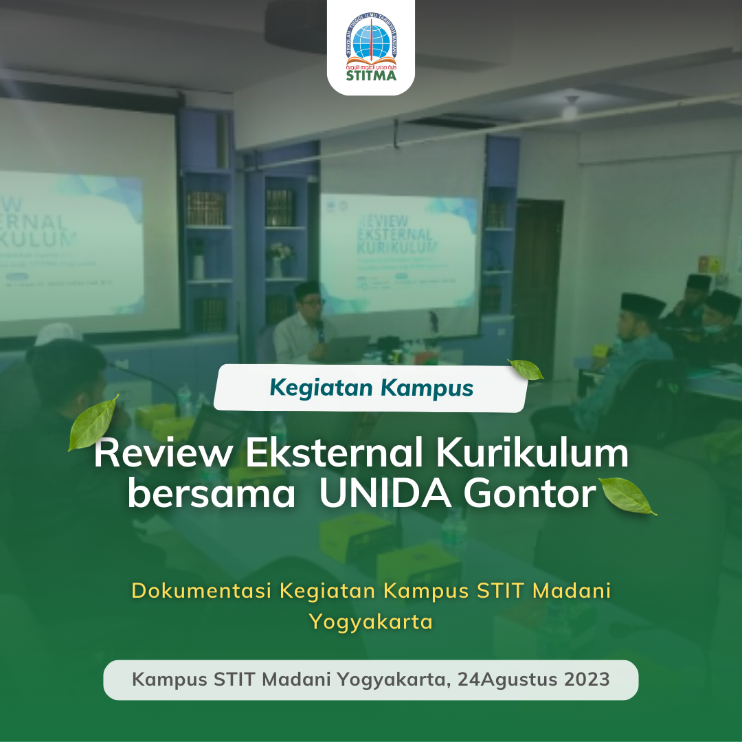 Review Eksternal Kurikulum bersama UNIDA Gontor