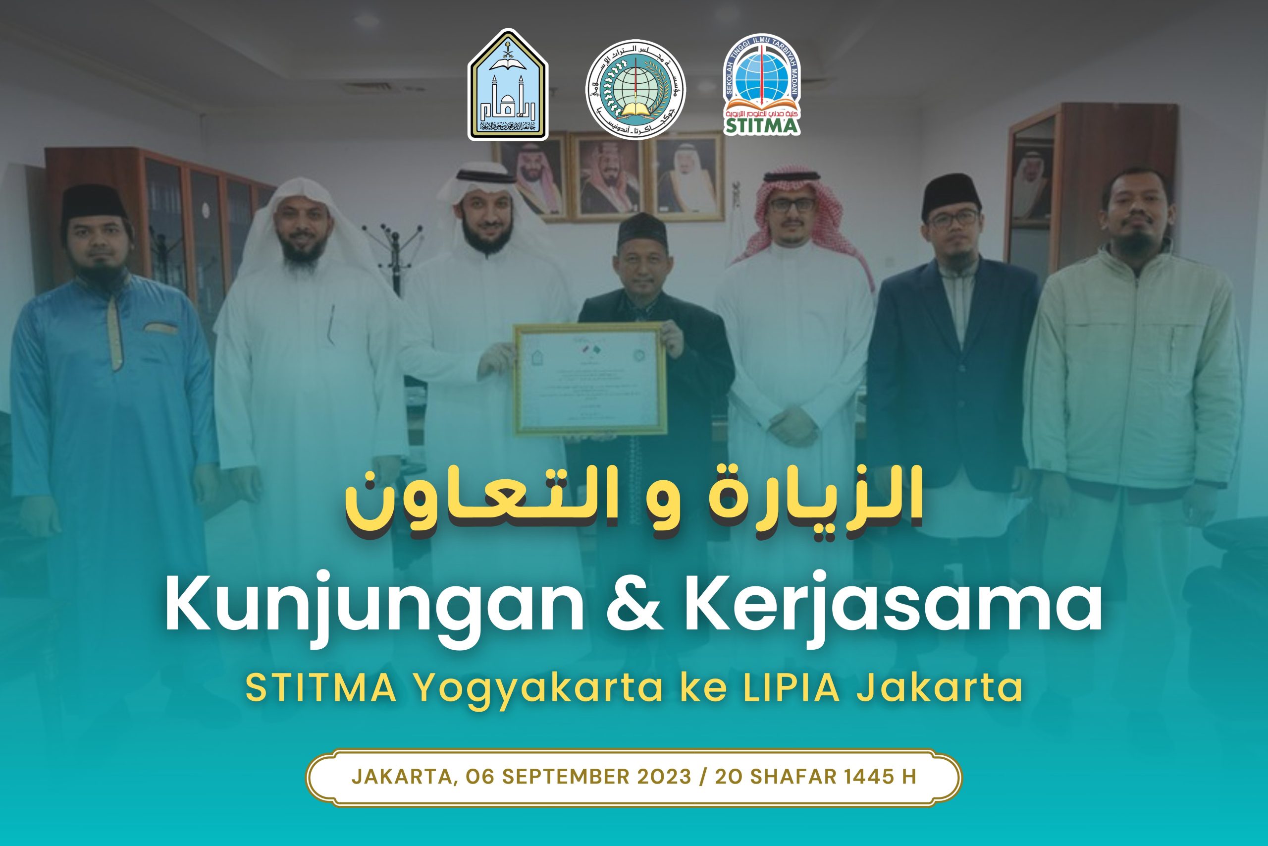 Kunjungan & Kerjasama STIT Madani Yogyakarta dengan Lembaga Ilmu Pengetahuan Islam dan Arab (LIPIA) di Jakarta