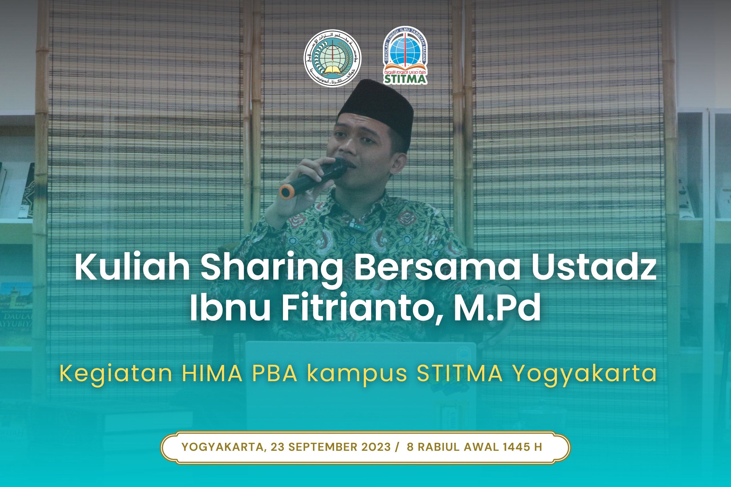 HIMA PBA “Kuliah Sharing bersama Ustadz Ibnu Fitrianto, M.Pd”