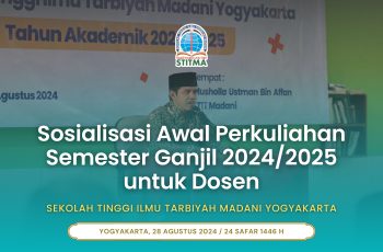 Sosialisasi Awal Perkuliahan Semester Ganjil 2024/2025 untuk Dosen