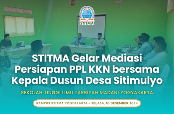 STITMA Gelar Mediasi Persiapan PPL KKN bersama Kepala Dusun Desa Sitimulyo
