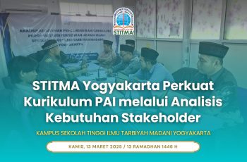 STITMA Yogyakarta Perkuat Kurikulum PAI melalui Analisis Kebutuhan Stakeholder