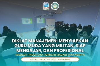 Diklat Manajemen STITMA 2025: Menyiapkan Guru Muda yang Militan, Siap Mengajar, dan Profesional