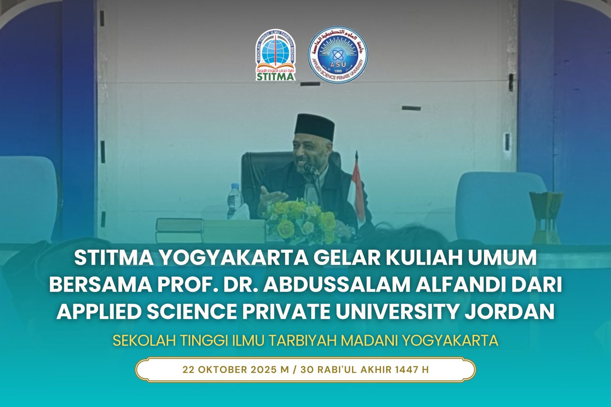 STITMA Yogyakarta Gelar Kuliah Umum bersama Prof. Dr. Abdussalam ...