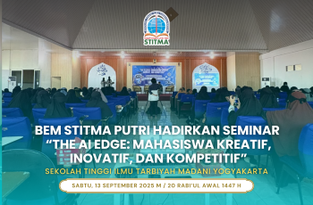 BEM STITMA PUTRI HADIRKAN SEMINAR “THE AI EDGE : MAHASISWA KREATIF, INOVATIF, DAN KOMPETITIF”