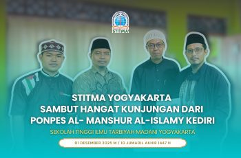STITMA Yogyakarta Sambut Hangat Kunjungan dari Ponpes Al- Manshur Al-Islamy Kediri