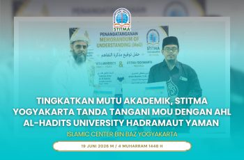 Tingkatkan Mutu Akademik, STITMA Yogyakarta Tanda Tangani Mou dengan Ahl Al-Hadits University Hadramaut Yaman Yogyakarta